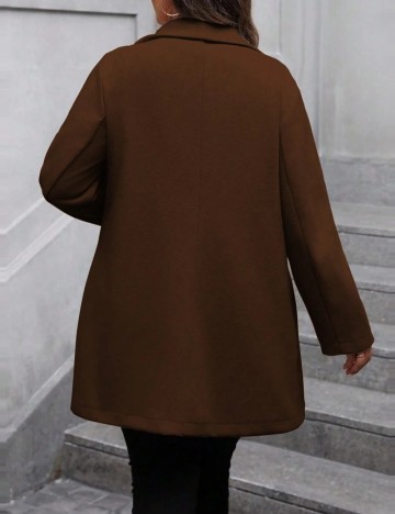 Palton Shein Curve+, maro