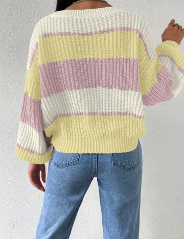 Pulover Shein, mix culori