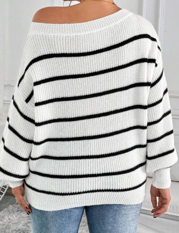Pulover Shein Curve+, mix culori