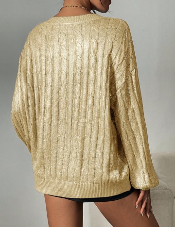 Pulover Shein, auriu