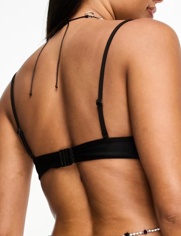 Sutien de baie Collusion, negru