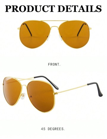 Ochelari de soare Shein, auriu