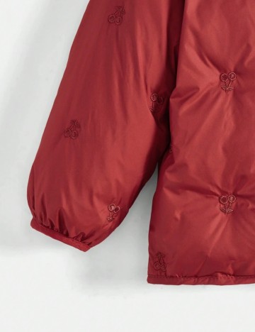 Geacă Shein, vișiniu