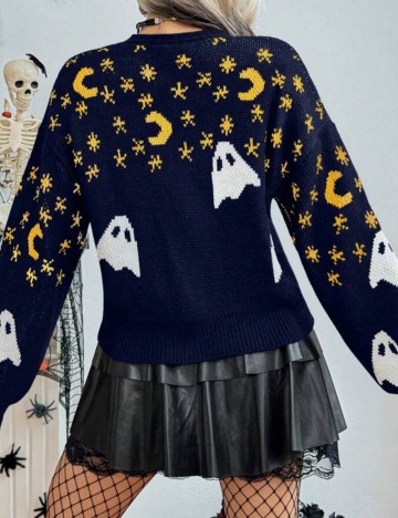 Cardigan Shein, mix culori