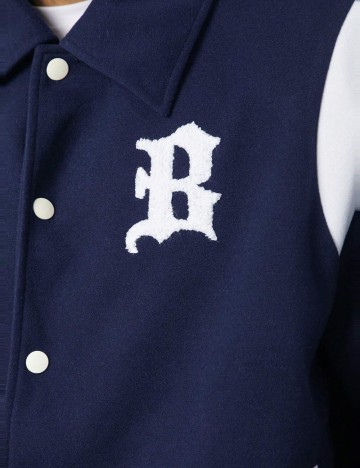 Jachetă Shein MANFINITY, albastru