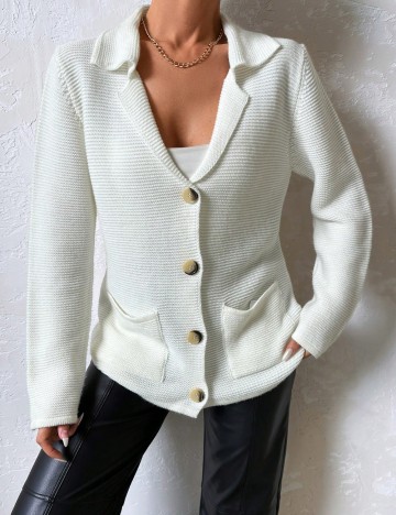 Cardigan Shein, crem