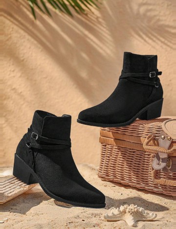 Botine Shein, negru