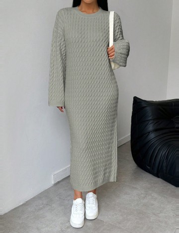 Rochie midi Shein, gri