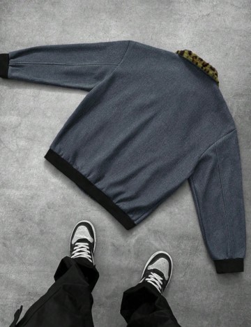 Jachetă Shein MANFINITY, gri