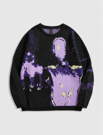 Pulover Shein Romwe, mix culori
