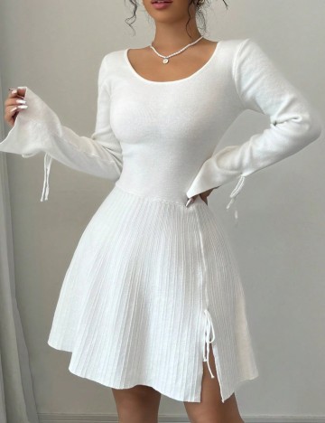 Rochie mini Shein, alb