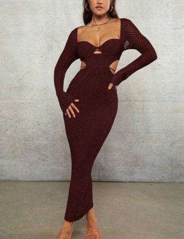 Rochie maxi Shein, maro