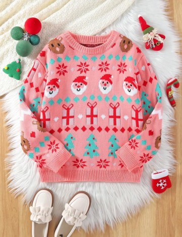 Pulover Shein, mix culori