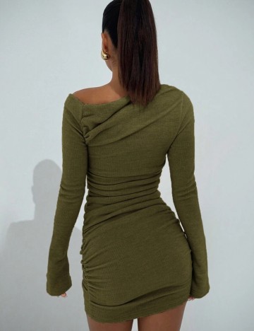 Rochie mini Shein, kaki