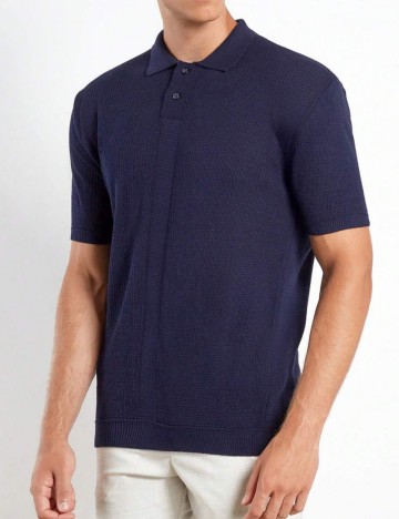 Tricou Shein, bleumarin