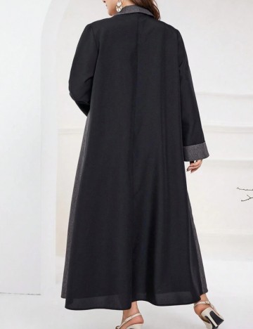 Cardigan lung Shein Curve+, mix culori