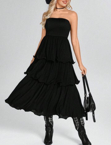 Rochie maxi Shein, negru