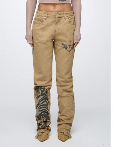 Jeans Shein SUMWON, maro