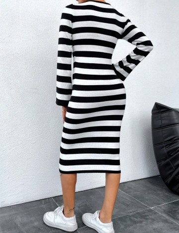 Rochie midi Shein, mix culori