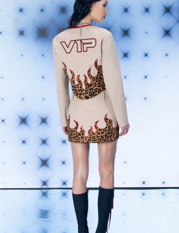 Jachetă Shein X, bej