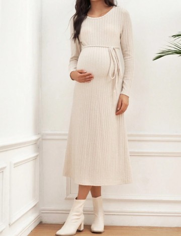 Rochie midi Shein, crem