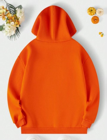 Hanorac Shein, portocaliu