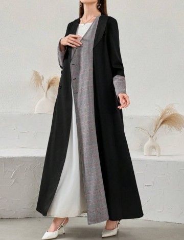 Cardigan lung Shein, mix culori