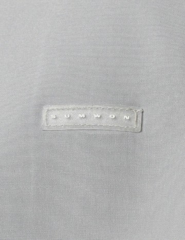 Cămașă cu m&acirc;necă scurtă Shein SUMWON, gri