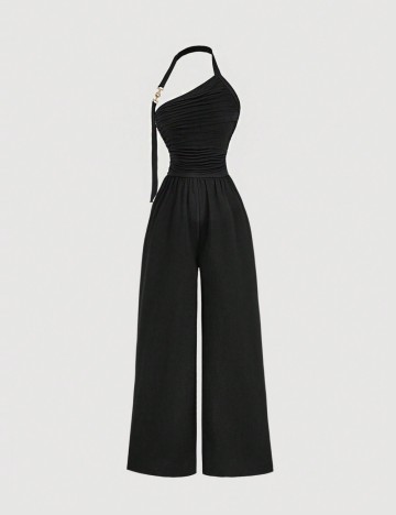 Salopetă lungă Shein Curve+, negru