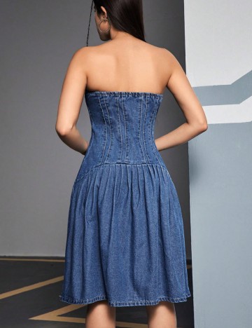 Rochie midi Shein, albastru