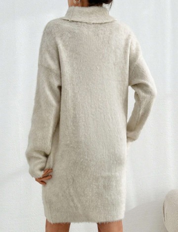 Rochie mini Shein, crem