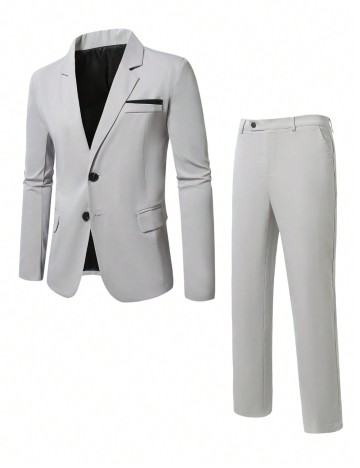 Compleu Shein MANFINITY, crem