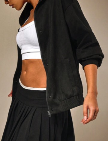 Jachetă Shein, negru