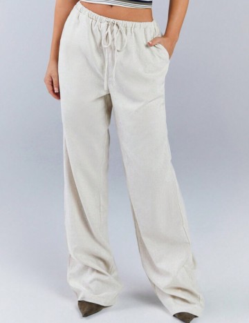 Pantaloni Shein, crem