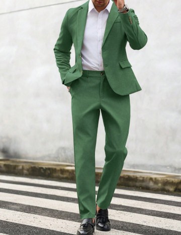 Costum Shein, verde