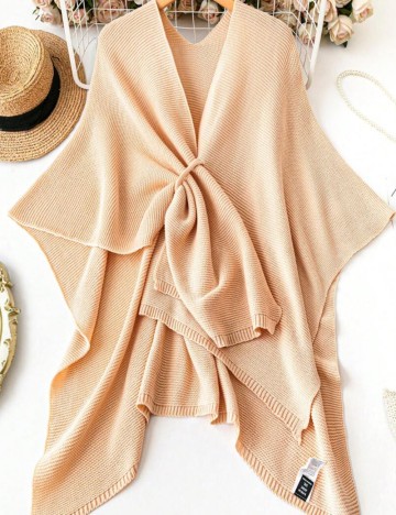 Cardigan Shein Curve+, bej