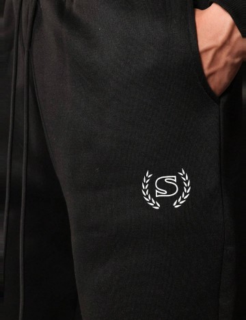 Pantaloni de trening Shein SUMWON, negru