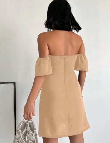 Rochie mini Shein, bej