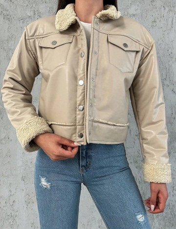 Jachetă Shein, bej