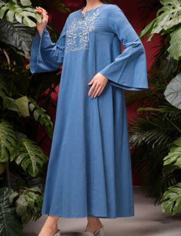 Rochie maxi Shein, albastru