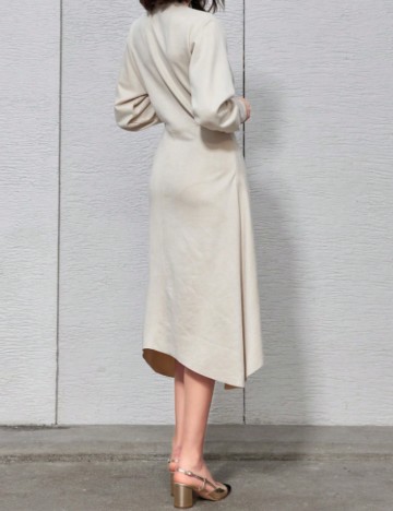 Rochie midi Shein, crem