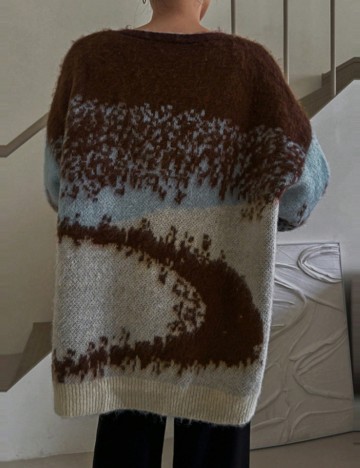 Cardigan Shein DAZY, mix culori