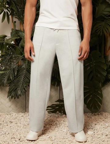 Pantaloni Shein MANFINITY, bej