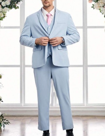 Costum Shein MANFINITY, albastru