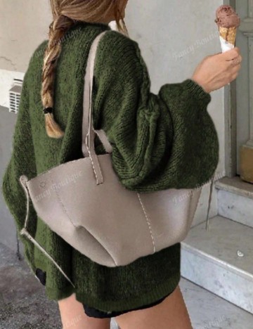 Pulover Shein, verde