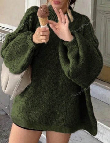 Pulover Shein, verde