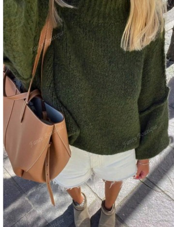 Pulover Shein, verde