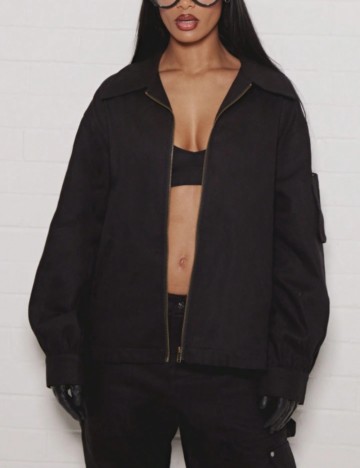 Jachetă Shein SUMWON, negru