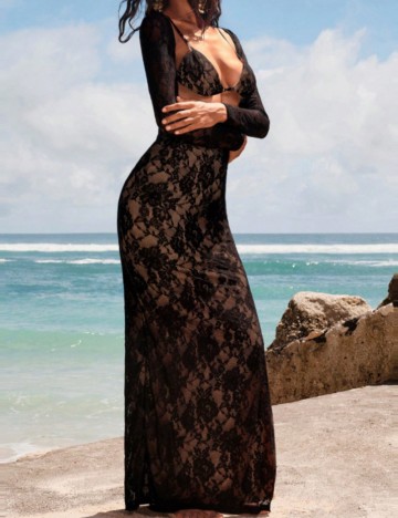 Rochie de plajă Shein, mix culori