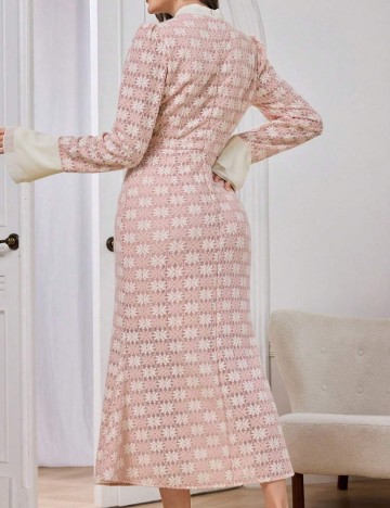 Rochie maxi Shein, roz